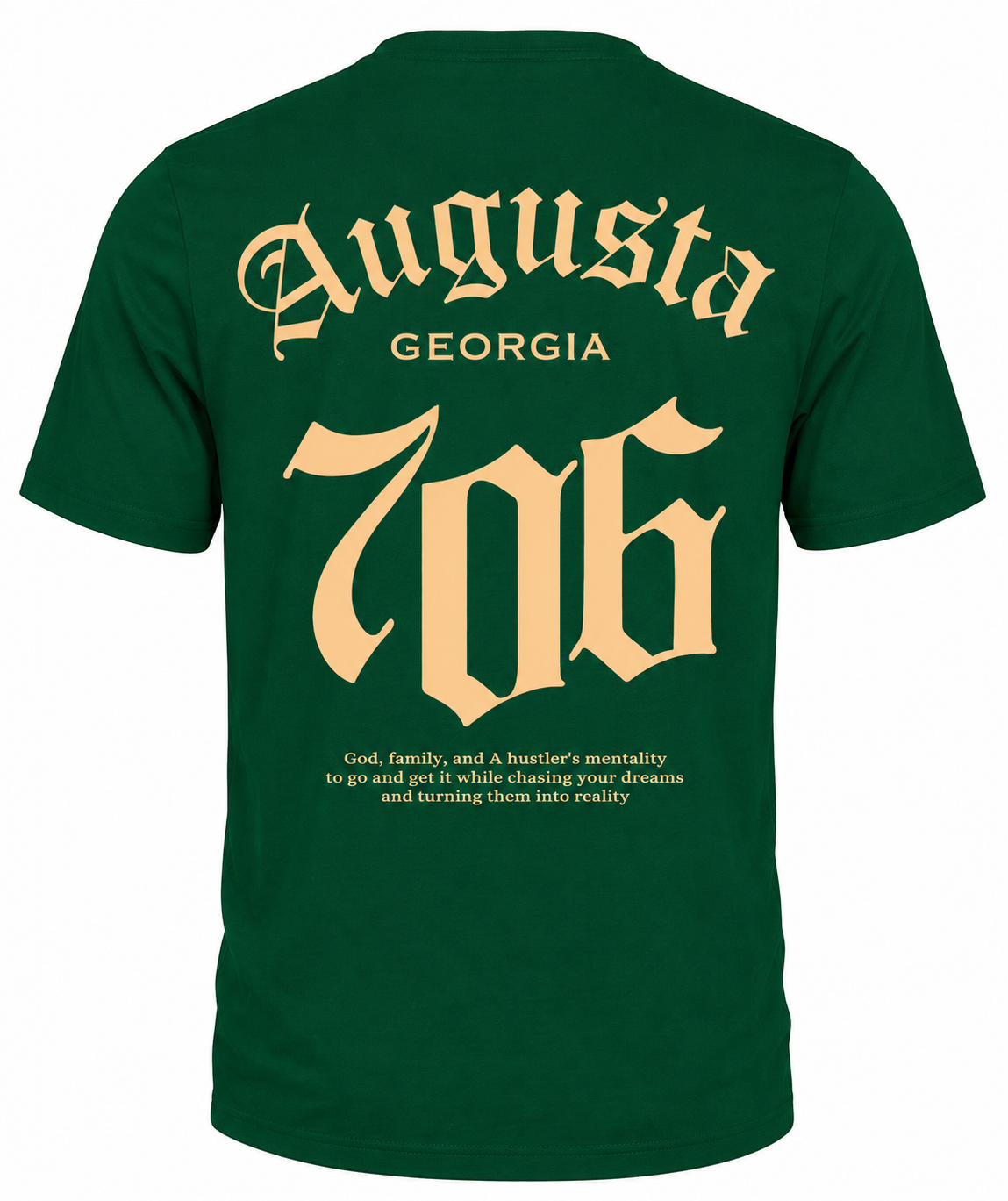 “AUG-GA Peach” Tee