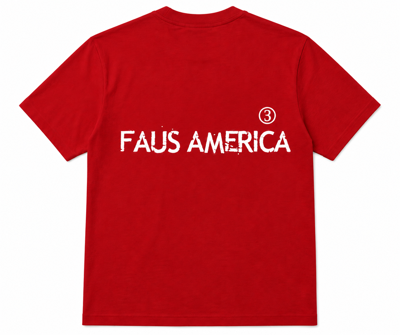 FAUS “AMERICA” Red Tee