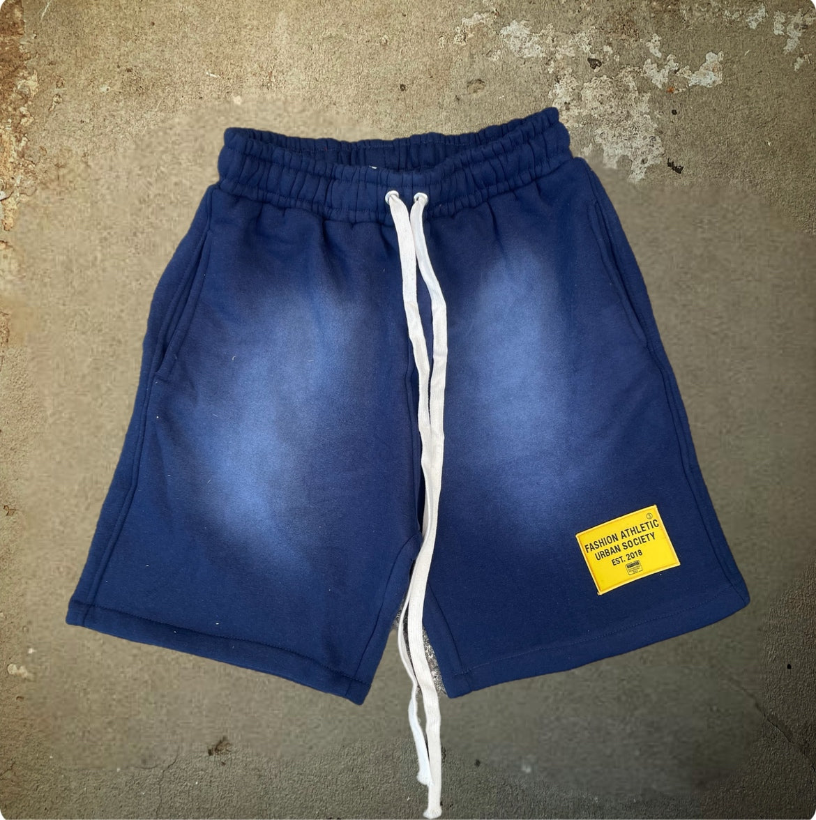FAUS Acid Wash Shorts