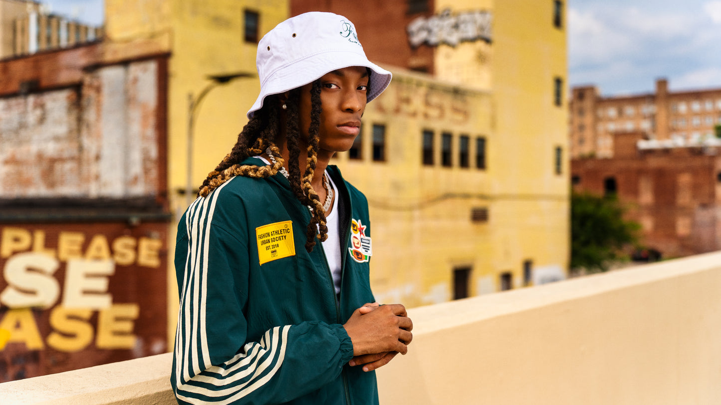 FAUS “Superstar” Stripe Runner Nylon Jacket