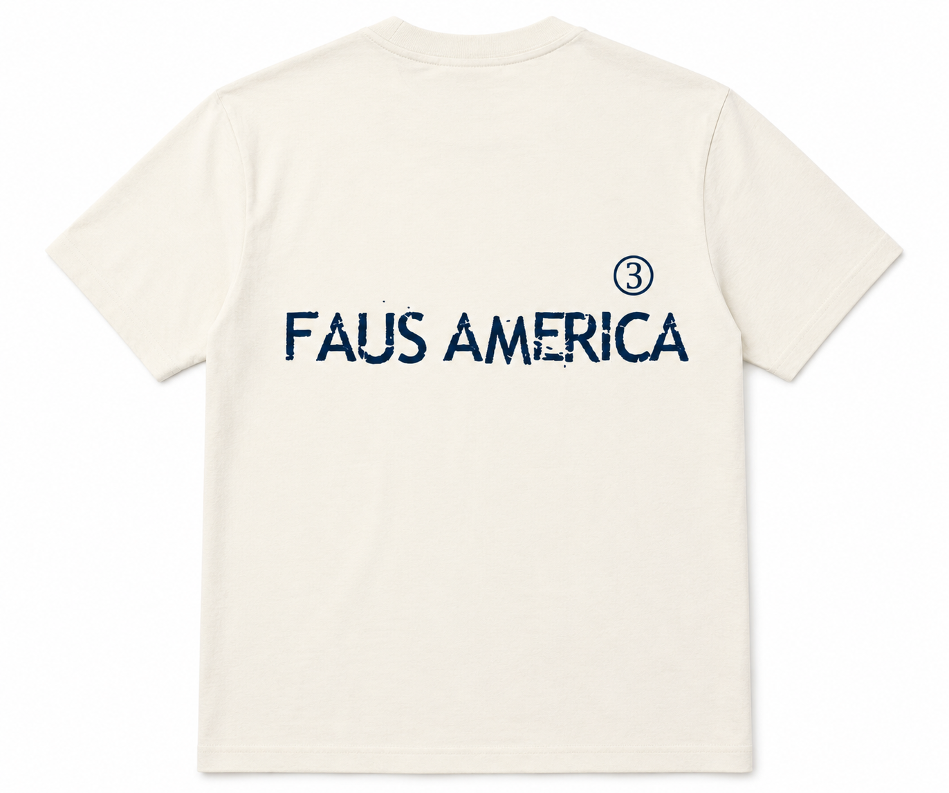 FAUS “AMERICA” Vintage-Navy Tee