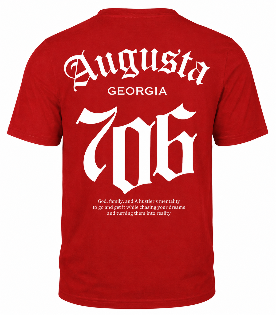“AUG-GA Peach” Tee